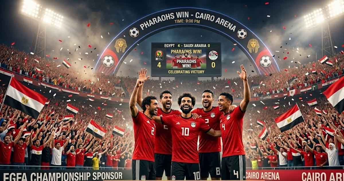 مصر تُدمر السعودية بالأربعة وتُعادل إسبانيا.. الفراعنة يرسلون رسالة قوية قبل المونديال
