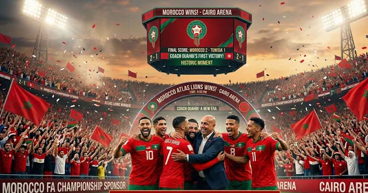 وهبي يفوز في مباراته الثانية مع المغرب.. الأسود يُسقطون باراغواي 2-1 في لانس
